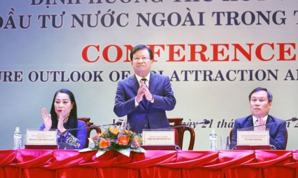 Phó Thủ tướng Trịnh Đình Dũng chủ trì hội nghị định hướng thu hút và sử dụng đầu tư nước ngoài